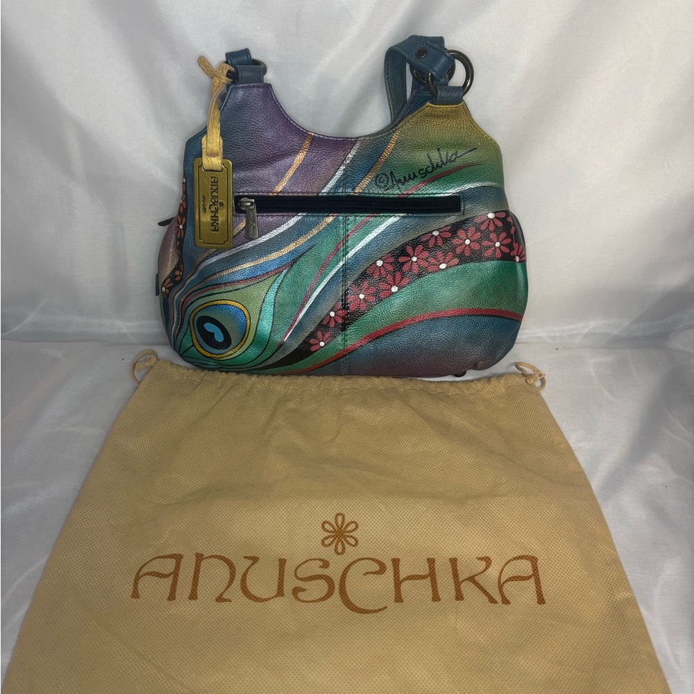 Anuschka Hand Painted Leather Women's Bag